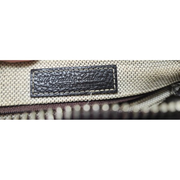 Dooney & Bourke Brown Pebbled Leather Shoulder Bag - Picture 8 of 16